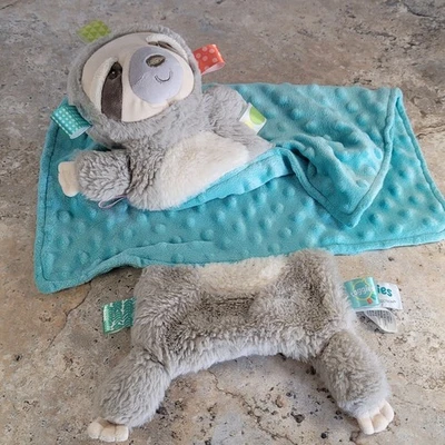 THE TAGGIES COLLECTION MARY MEYER SLOTH BLANKET LOVEY - HARD TO FIND - Image 1 of 4