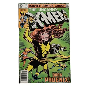 THE UNCANNY X-MEN #135 Comic Book Marvel 1980 FN/VF 7.0 Key DARK PHOENIX Appear - Picture 1 of 5