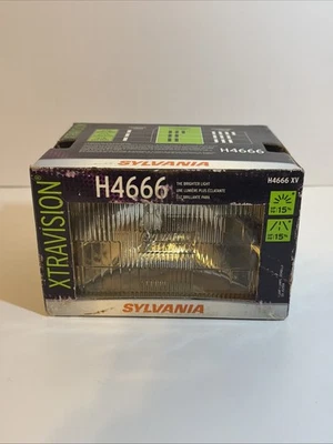 Faro de haz sellado SYLVANIA H4666 XtraVision, repuesto de faros halógenos Foto 1 de 3