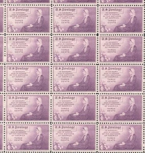 United States 3¢ Mothers of America Postage Stamp #737 x 100 singles - Picture 1 of 1