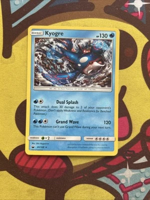 Pokemon Kyogre 46/168 - SM Celestial Storm - Holo Rare - Excellent - Image 1 of 2