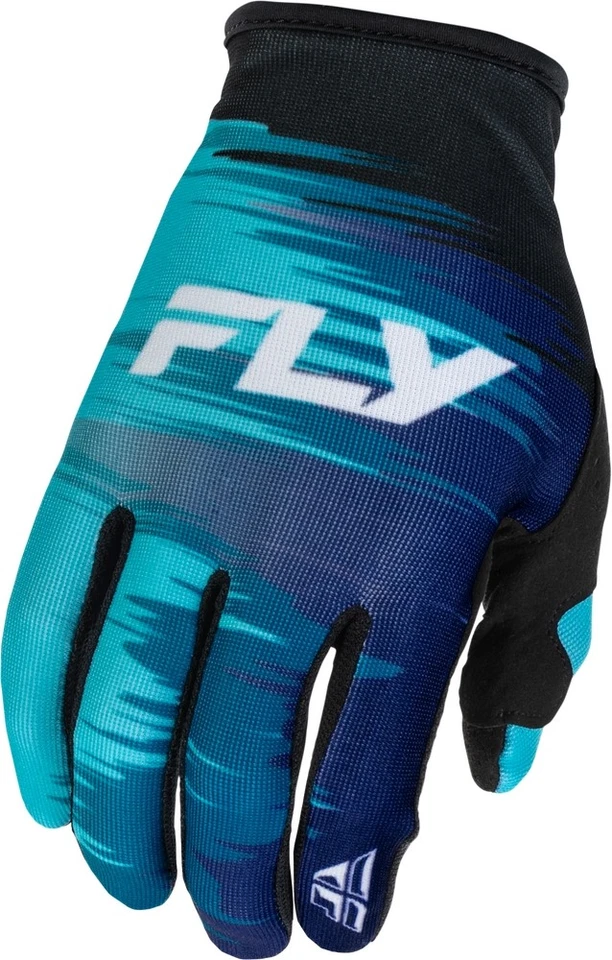 Guantes Fly Racing 379-611S Lite para mujer pequeños aguamarina/azul marino/blanco Foto 1 de 1