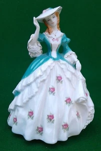 ROYAL WORCESTER - LADY SARAH, THE FASHIONABLE VICTORIANS - LIMITED EDITION. - Picture 1 of 9