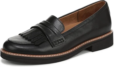 Naturalizer Women's Pacey Penny Loafer Black Smooth 10W - Image 1 of 4