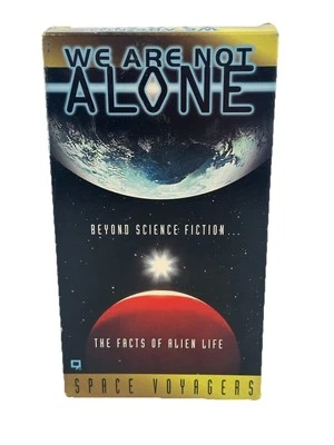 We Are Not Alone: Space Voyagers (1997) VHS Tape UFO Alien Documentary - Image 1 of 4