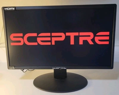 Sceptre E205W-16003R 20 inch Widescreen LED Monitor with Built in Speakers New - Image 1 of 4