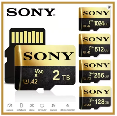 Micro SD Memory Card Class High Speed TF Flash 2TB 1TB 512GB 256GB 128GB 64GB UK - Image 1 of 4