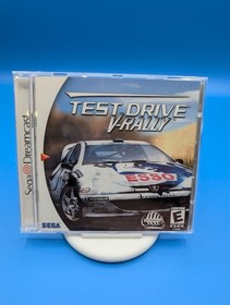 Test Drive V-Rally Sega Dreamcast 2000 CIB Complete Tested And Working