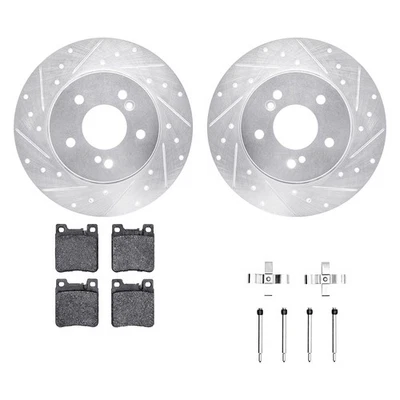 For Mercedes-Benz SL500 96-98 Brake Kit DFC EURO-KIT 5000+ Drilled & Slotted Foto 1 de 3