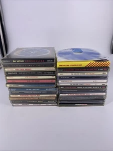classic rock cd lot: AC/DC Rolling Stones The Who Aerosmith Def Van Pink Floyd - Picture 1 of 3