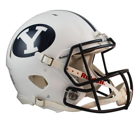 BYU COUGARS RIDDELL SPEED AUTHENTIC NCAA FOOTBALL HELMET Cover