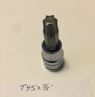 Kobalt T45 x 3/8" Dr Star Bit Socket 338207  Free Shipping - Image 1 of 2