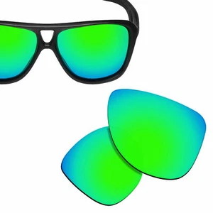 Lentes de repuesto polarizadas para gafas de sol OAKLEY Dispatch 2 verdes 100% UVA y UVB - Imagen 1 de 5