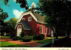 Presbyterian Church New Castle Delaware Postcard Unposted - Picture 1 of 2