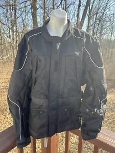 Cortech Sequoia XC Textile Jacket - Black 3XL Armored Motorcycle Jacket - Picture 1 of 5
