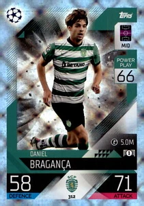 2022-23 Match Attax UEFA Champions/Europa League #312 Daniel Bragança Crystal - Foto 1 di 2