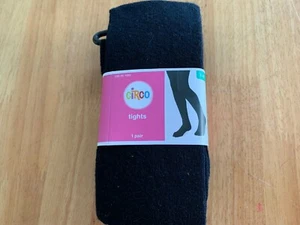 NUOVO COLLANT MODA CIRCO BAMBINA EBANO NERO 7-10 - Foto 1 di 3