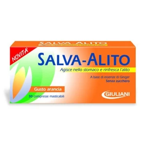 Salva-Alito Giuliani Gusto Arancia 30 Compresse Masticabili - Foto 1 di 1