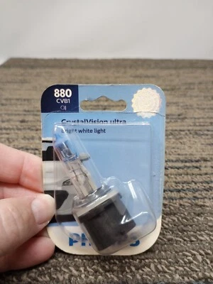 Philips Crystalvision Ultra Xenón Bombilla Lámpara 880CVB1 12.8V 27W Nuevo Foto 1 de 4