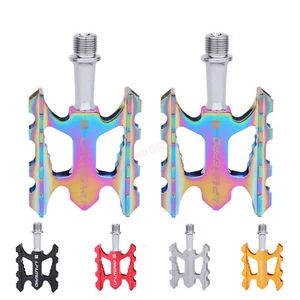 1Pair Folding Bicycle Pedal K3 Lightweight Aluminum Alloy DU Bearing Pedal NEW - Picture 1 of 15