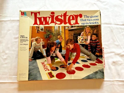 Vintage Milton Bradley Twister Game from 1987, complete game - Image 1 of 3
