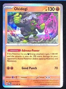 Okidogi Holo 111/167 - Pokemon Twilight Masquerade - NM - Picture 1 of 1