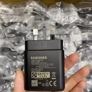Caricabatteria super veloce originale Samsung Galaxy S24 Ultra 45 watt e cavo tipo C 3,3 piedi - Foto 1 di 14