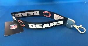 Chicago Bears Wristlet Lanyard Keychain NFL Licensed NWT 9" Length - Picture 1 of 3