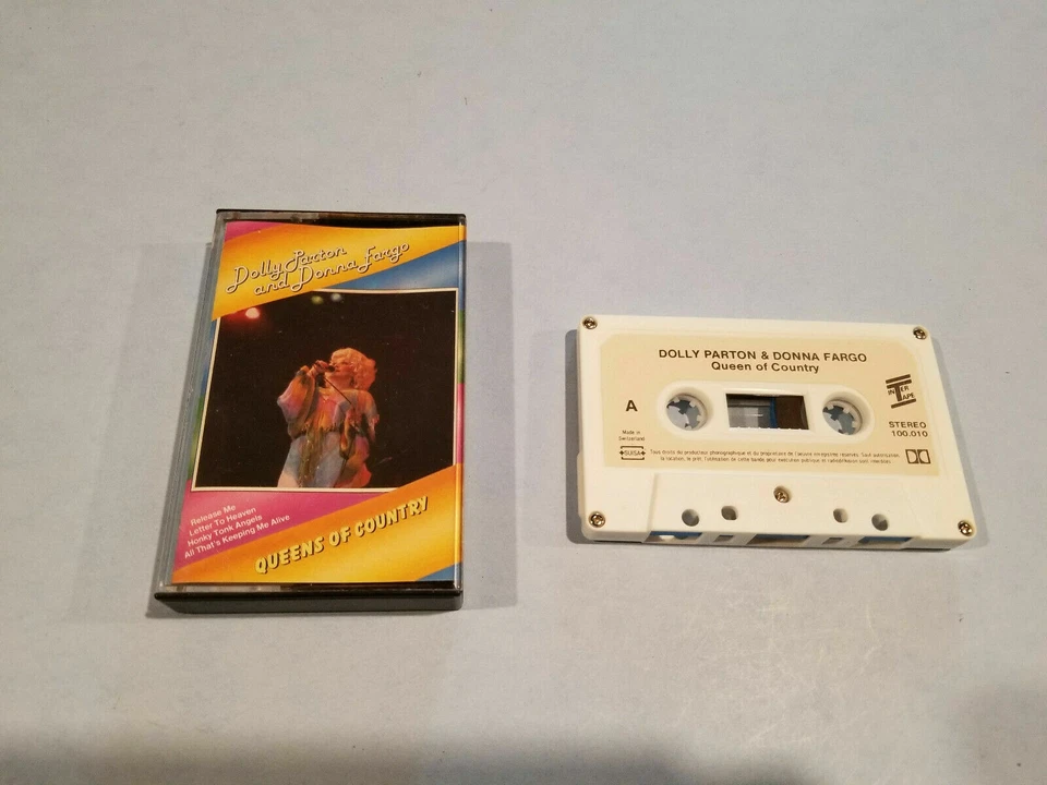 Dolly Parton And Donna Fargo - Queens Of Country - Rare Cassette Tape - Image 1 of 1