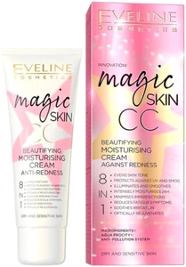 Eveline Magic Skin CC Moisturising Cream Anti-Redness 8in1 50ml - Picture 1 of 2