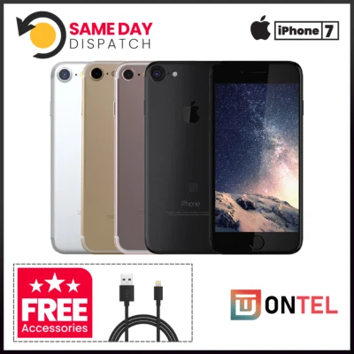 Apple iPhone 7 32GB 128GB 4G LTE Sim Free Smartphone iOS A+ Grade Pristine - Image 1 of 4