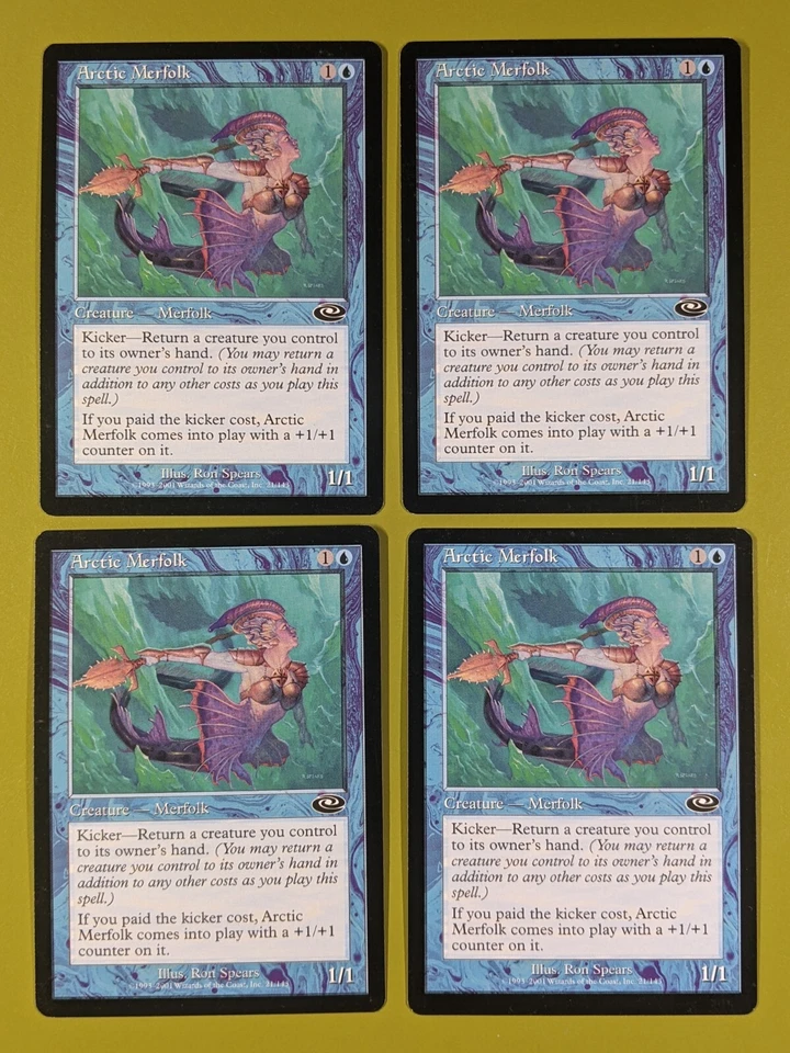 Arctic Merfolk x4 Planeshift 4x Playset Magic the Gathering MTG - Image 1 of 1