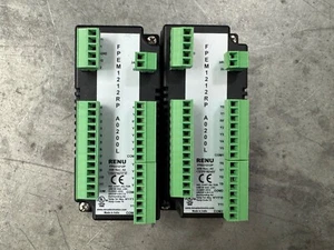 Lot of 2 – RENU FPEM1212RP-A0200L Digital I/O Modules – 12 DI / 12 DO - Picture 1 of 2