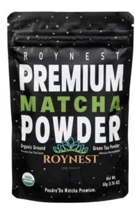 Roynest Premium Matcha Powder Organic Ground 50g Healthy Powder for Shakes Food - Picture 1 of 1