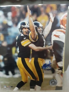Jeff Reed signed 8x10 NFL Foto Pittsburgh Steelers Autogramm - Bild 1 von 1