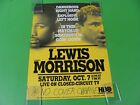 Lewis Morrison Boxing Poster