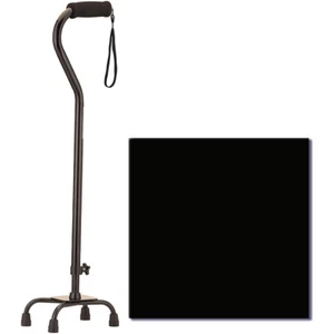 Nova Designer Quad Cane, Lightweight Cane with Soft Grip, Small Base - 8 Colors - Picture 1 of 51