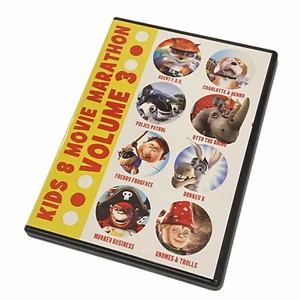 Kids 8 Movie Marathon Volume 3 DVD 2 Disc Set 2015 New Not Sealed - Imagen 1 de 4
