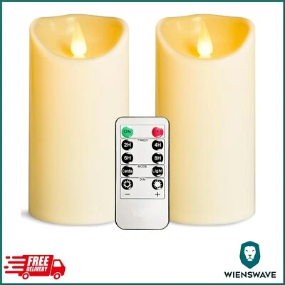 Flammenlose LED-Kerzen, batteriebetriebene flackernde Kerzen für den Innen- u... - Bild 1 von 4