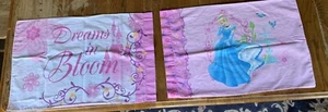 Franco Disney Princess 2 Pillowcases Dreams In Bloom Cinderella Pink ** - Picture 1 of 11