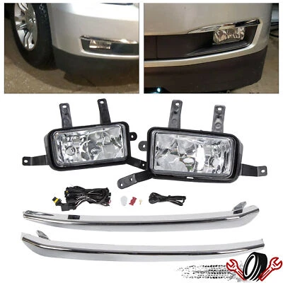 Luces antiniebla luces de parachoques con par de interruptores de ajuste para Chevy Suburban/Tahoe 2015-2020 Foto 1 de 4