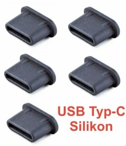 5x USB Typ-C Staubschutzstecker Stöpsel Silikon für Google Pixel 10 - Zdjęcie 1 z 4