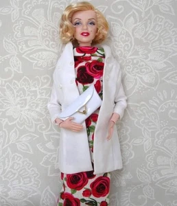 Barbie Marilyn Monroe "Something's Got to Give" Muñeca ARTICULADA Vestido Hecho a Mano - Imagen 1 de 12