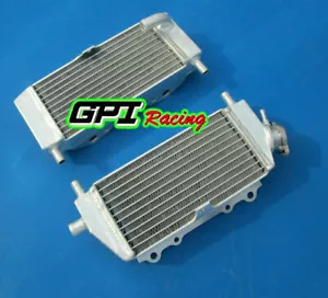 Aluminum Radiator Kit For Kawasaki KX 125 KX125 2003-2008 2004 2005 2006 2007 - Picture 1 of 10