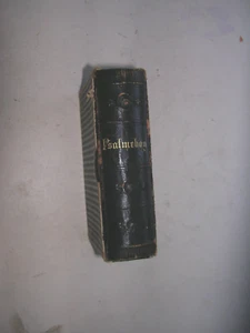PSALMEBOG til kirke- og huus Undagt  1889 Danish Bible With Original Slip Case - Picture 1 of 9