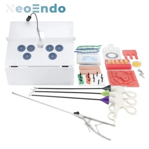 Caja de Entrenamiento Simulador Entrenador Laparoscópico con Cámara HD y 8 Módulos de Entrenamiento - Imagen 1 de 19