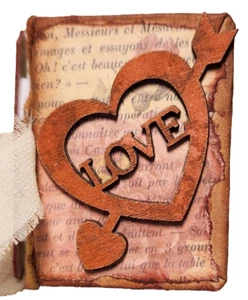 Wee Little Valentine Proposal Junk Journal - Limited Edition - Picture 1 of 6