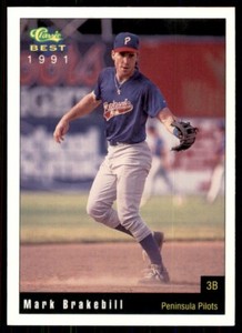 1991 Classic Best Peninsula Pilots Mark Brakebill Peninsula Pilots #18