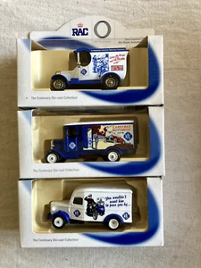 RAC 1997 The Centenary One Hundred Years Of The RAC DieCast Model Collection X 3 - Bild 1 von 1