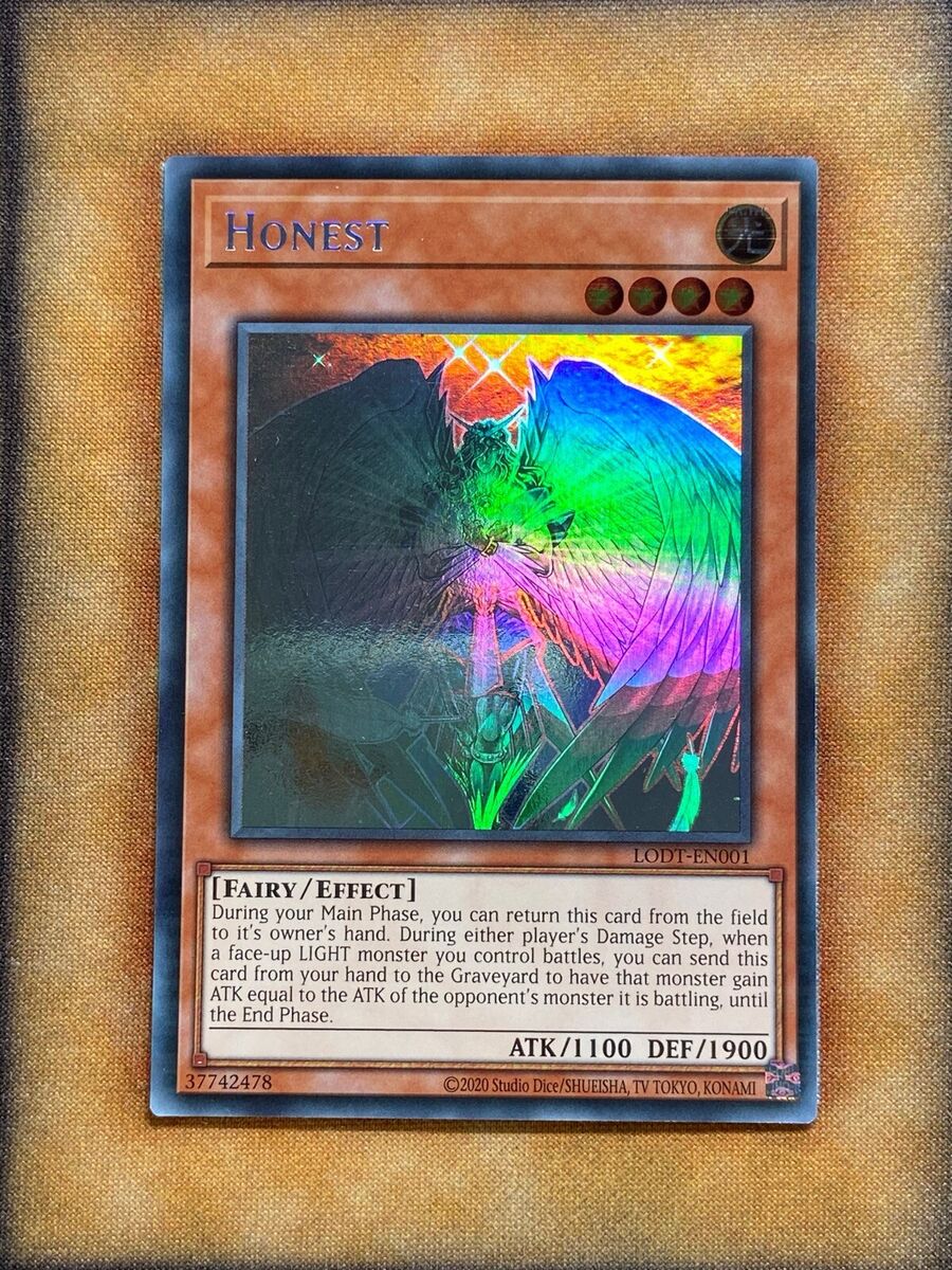 Yu-Gi-Oh! TCG Honest Ghost Rare Individual Collectible Card Yu-Gi-Oh! TCG Honest Ghost Rare Individual Collectible Card